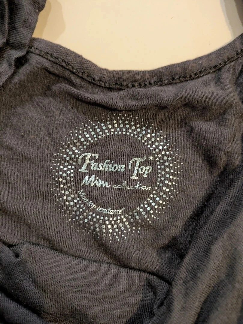 Blusa Mim - S - Gris - Elrio-16 – photo 2